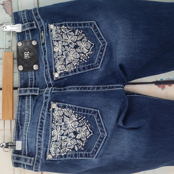 Miss Me Signature Cuffed Skinny Jeans - Picture 4 of 8